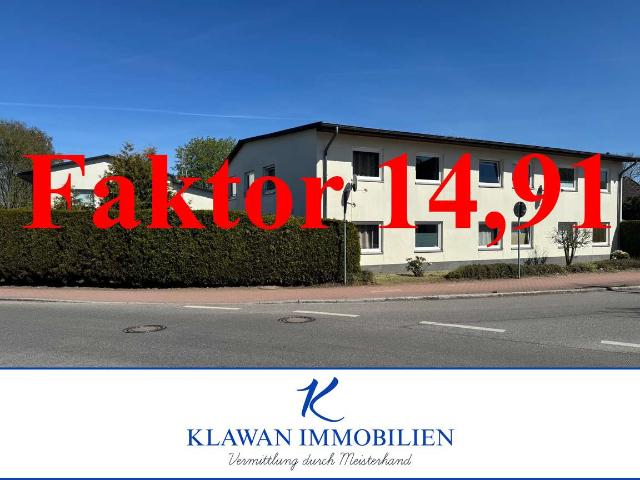 Faktor 14,91 Eigentumswohnung mit PKW Stellplatz