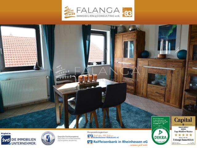 FALANGA IMMOBILIEN – 2 pfiffige und eigenständige Wohnungen und ein DG Zimmer in Stadecken Elsheim!