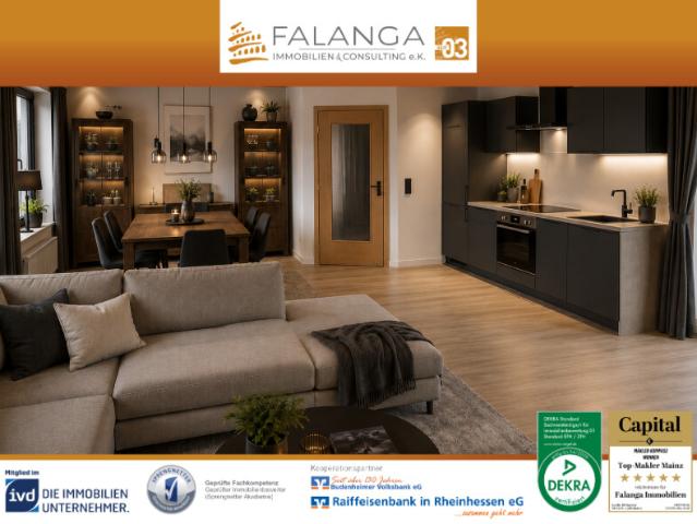 FALANGA IMMOBILIEN – 2 pfiffige und eigenständige Wohnungen und ein DG Zimmer in Stadecken Elsheim!
