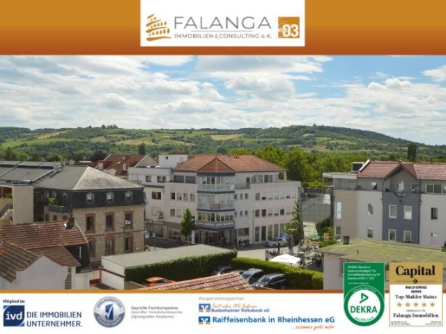 Falanga Immobilien Aussicht, Lage, Lebensqualität: Top sanierte Whg. m. Sonnenbalkon in Ingelheim!