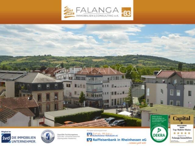 Falanga Immobilien Aussicht, Lage, Lebensqualität: Top sanierte Whg. m. Sonnenbalkon in Ingelheim!