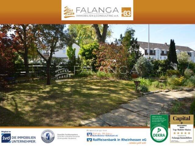 FALANGA IMMOBILIEN Begehrter Familien Bungalow in gepflegtem Zustand und top Lage von Mz Mombach!
