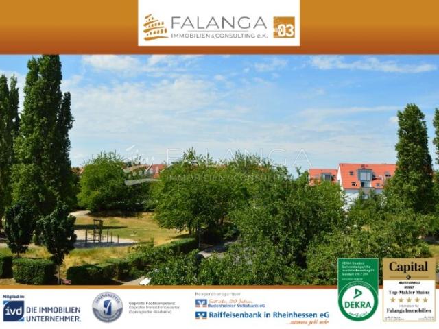 FALANGA IMMOBILIEN helle Maisonette Whg. mit Sonnenbalkon in begehrter Lage von MZ Bretzenheim!