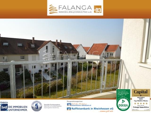 Falanga Immobilien – Top Wohnung in ruhiger Lage mit Sonnenbalkon in Mainz Kastel!