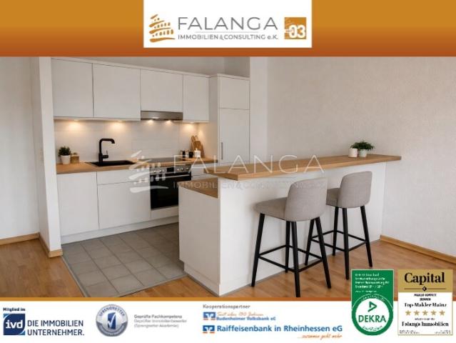 Falanga Immobilien – Top Wohnung in ruhiger Lage mit Sonnenbalkon in Mainz Kastel!