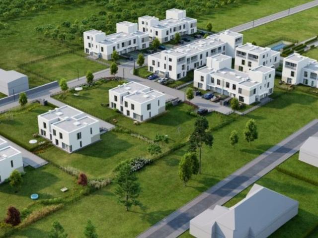 Zapraszam do obejrzenia nowoczesnego bliźniaka z ogrodem 73,5 m² w Falentach
