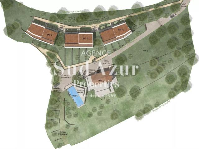 Falicon, triplex neuf à vendre 131m² Falicon