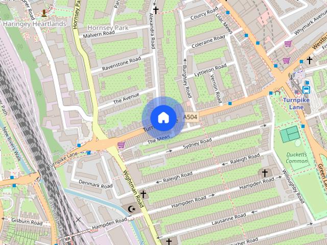 Falkland Road, Turnpike Lane N8
