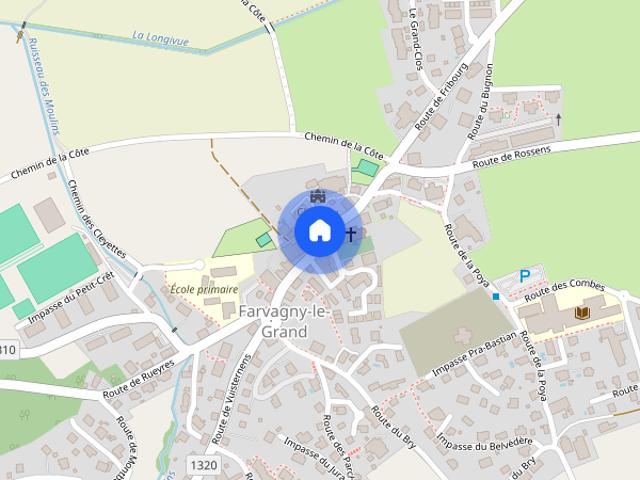 Farvagny – Appartement de 3.5 pièces en attique
