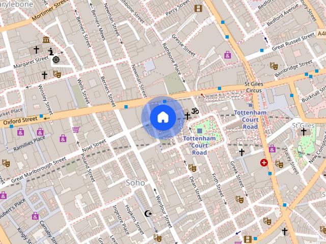 Fareham Street, Fitzrovia & Covent Garden