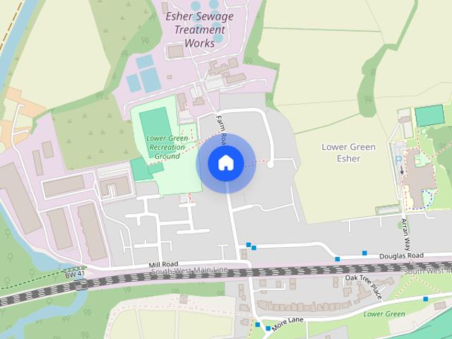 Farm Road Esher KT10