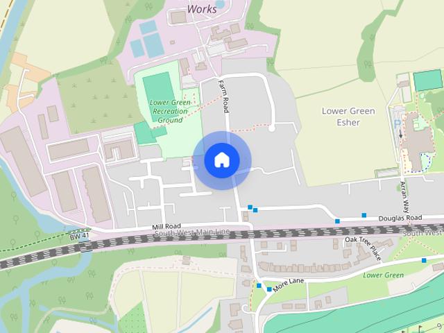 Farm Road Esher KT10