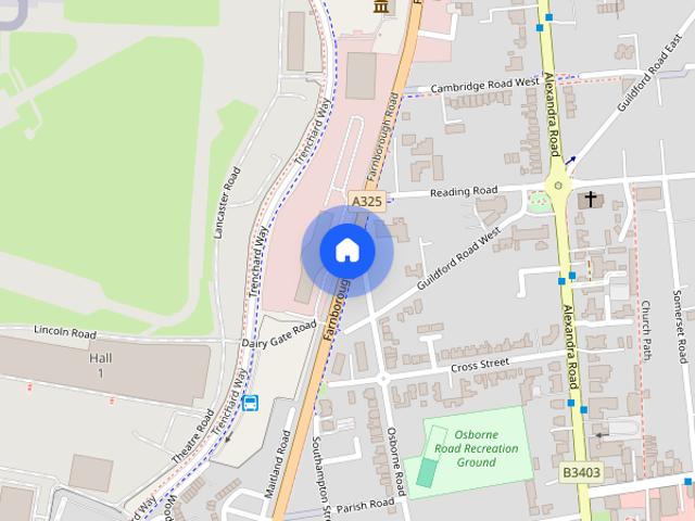 Farnborough Road, Farnborough, Surrey, GU14