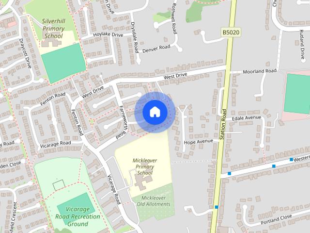 Farneworth Road, Mickleover, Derby, Derbyshire, DE3 0ER