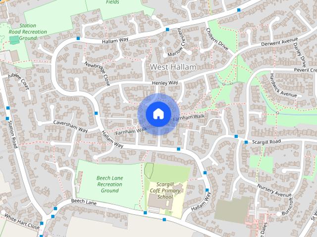 Farnham Walk, West Hallam
