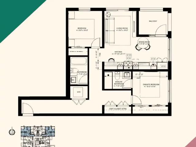 FARO at Bridgeland — 2 Bed