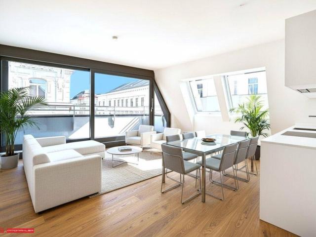 FAST 4. BEZ. GENIALER DACHERSTBEZUG LOGGIA 2 ZIMMER SONNIGER CITYBLICK PERFEKTER GRUNDRISS EIN HIGH END PROJEKT