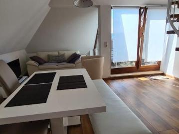 Fashionable maisonette apartment in Stuttgart, Stuttgart Amsterdam Apartments for Rent