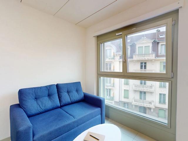 Fashionable studio apartment in Sallaz, Lausanne, Lausanne Amsterdam Apartments for Rent