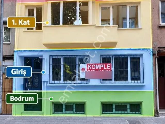 Fatih Aksarayda Tek Tapulu Yenilenmiş 4 Daireli Müstakil Bina