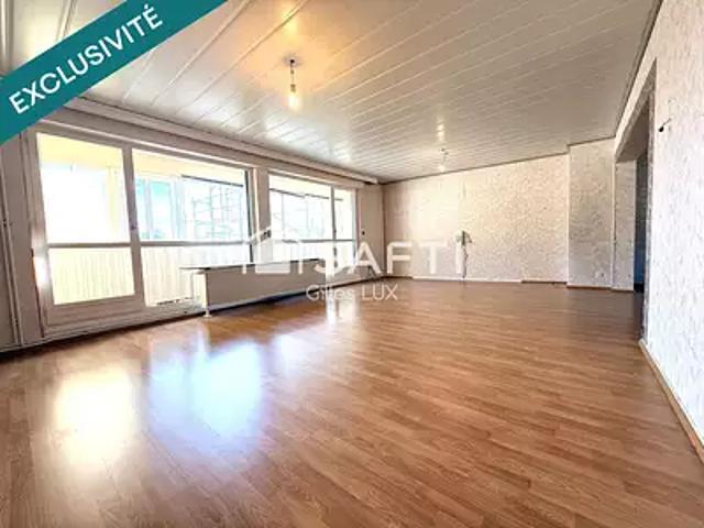 Faulquemont 57380 Achat / Vente appartement 6 pièces t6 balcon parking