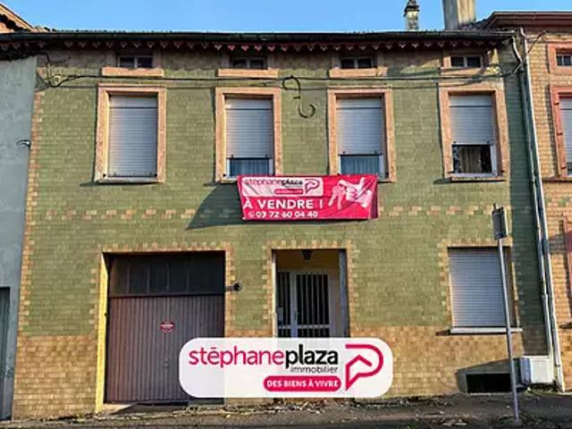 Faulquemont 57380 Achat / Vente maison 6 pièces t6 terrasse cave