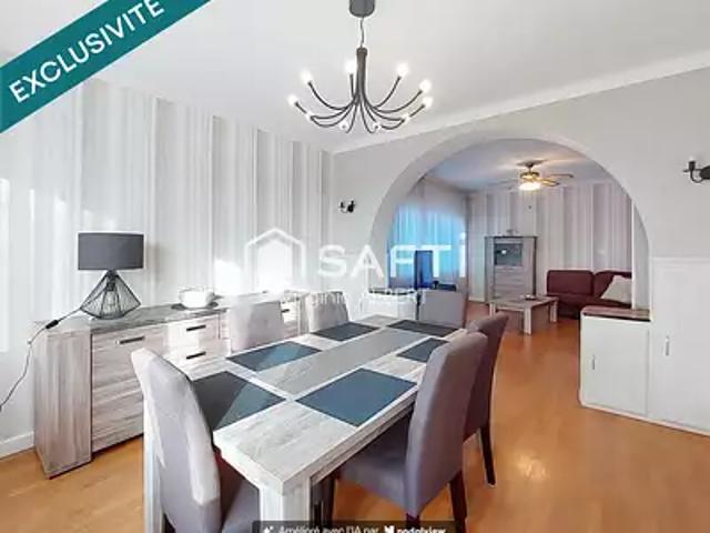 Faulquemont 57380 Achat / Vente maison 7 pièces t7 parking