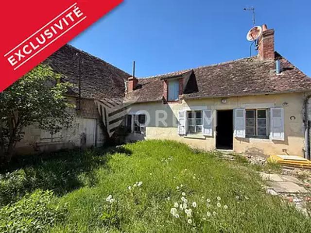 Faverelles 45420 Achat / Vente maison 3 pièces t3 au dernier étage jardin