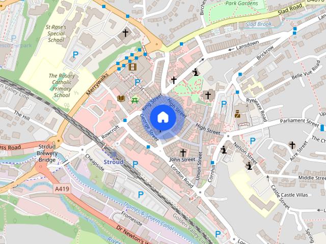 Fawkes Place, George Street, Stroud, Gloucestershire, GL5