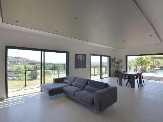 Fayence – Villa contemporaine d’exception avec vue panoramiq. 150m² Fayence