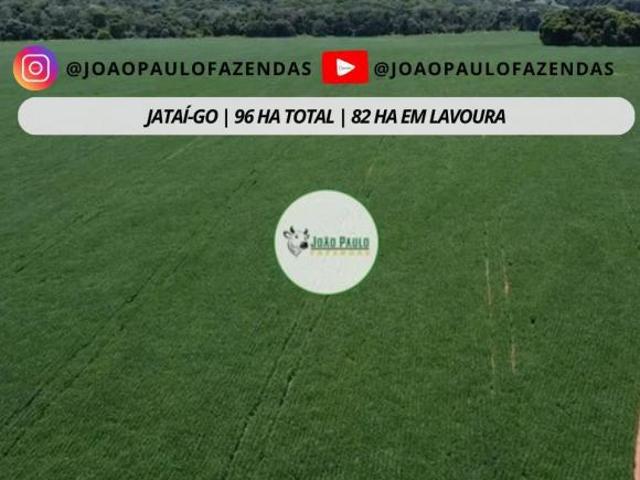 Fazenda a venda em Goiás Jataí GO 96 HA TOTAIS 82 HA em lavoura