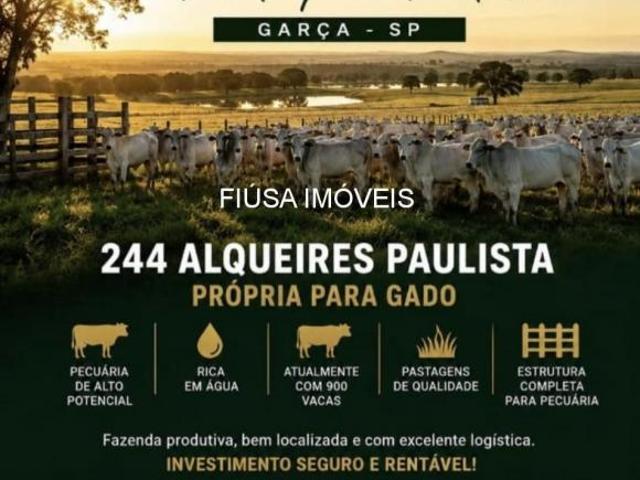 Fazenda para venda em Garça