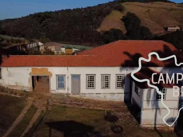 FAZENDA 190 HECTARES COM DUPLA APTIDÃO COM CASARÃO EM AIURUOCA MG !