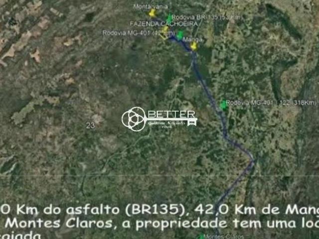 FAZENDA 4.184 HECTARES MANGA/MG GRANDE OPORTUNIDADE!