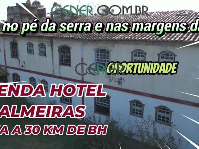 Fazenda/Hotel de 209 ha na Serra de Caeté pertinho de BH
