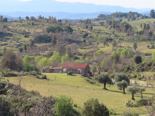 Fazenda/propriedade natural orgânica com mais de 24 hectares anexados a um rio. Muitas nascentes na terra, ideais para agricultura e animais. É possível construir uma casa nova com no máximo 200m2 e construir um celeiro novo. Também é possível recuperar os edifícios de pedra da propriedade