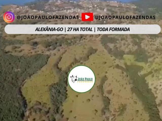 Fazendinha a venda em Alexânia GO 27 HA Toda formada 4 Divisões de pasto