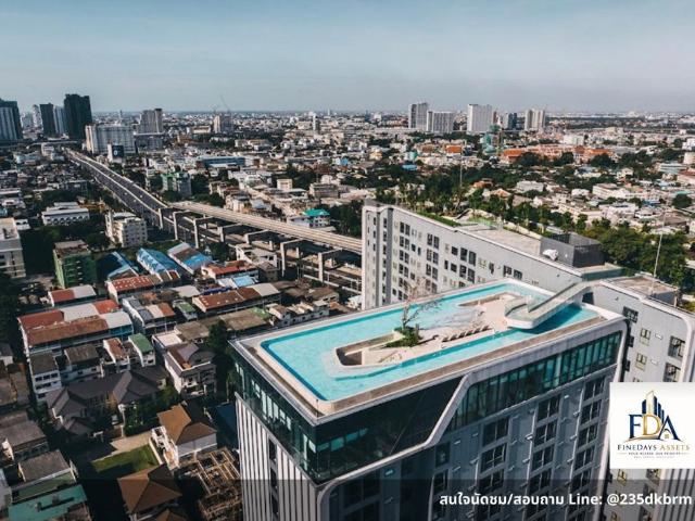 FD 084735️ ขาย | IDEO ท่าพระ Interchange 1 ห้องนอน | 28 ตร.ม. | ชั้น 19 2.75 ล้านบาท