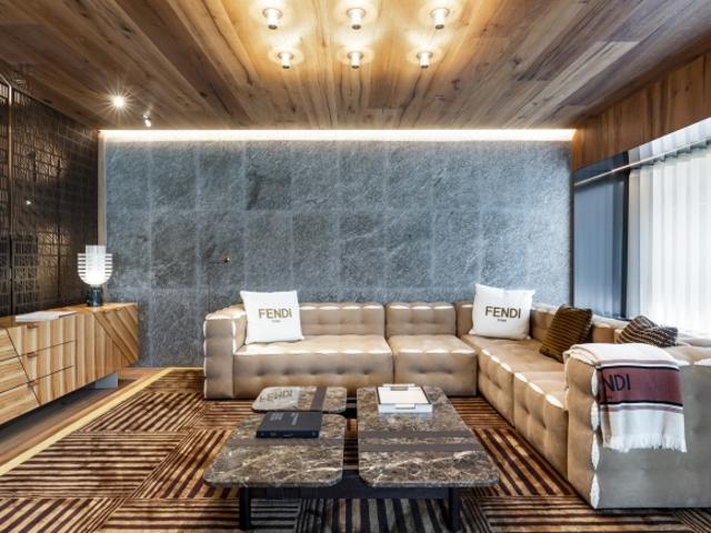 FENDI Residenzen Luxuswohnung im Erdgeschoss, Westausrichtung P01