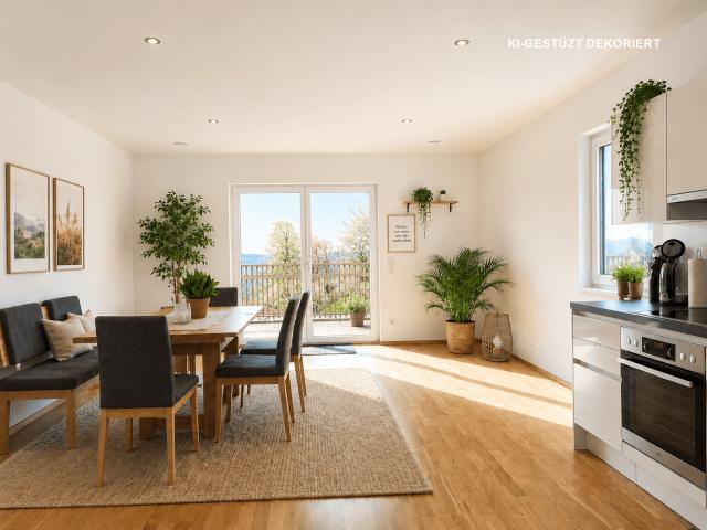 Feng Shui Oase in Ruhelage mit atemberaubendem Weitblick