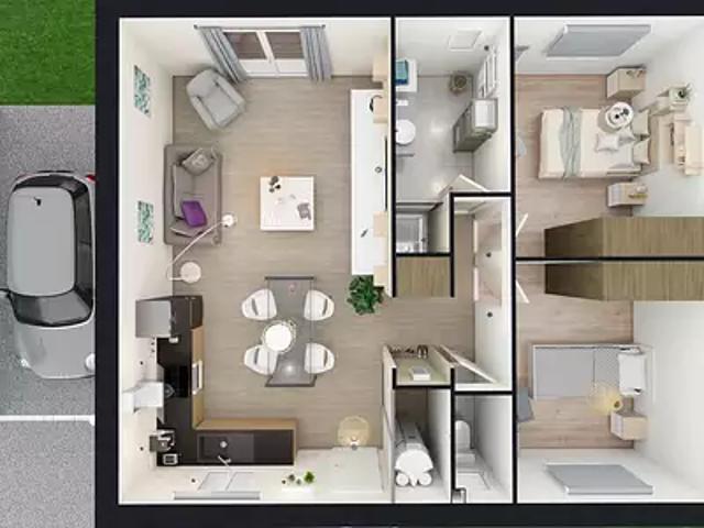 Féchain 59247 Programme neuf maison neuf à vendre 3 pièces