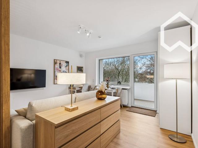 Feel good apartment with balcony and green view – modern, quiet & perfectly equipped, Mainz Amsterdam Apartments for Rent