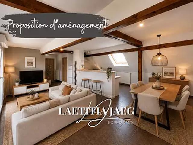Fegersheim 67640 Achat / Vente appartement 3 pièces t3