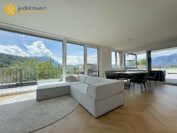FELDKIRCH: EXKLUSIVE PENTHOUSEWOHNUNG MIT 360° PANORAMABLICK IN GISINGEN