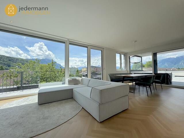 FELDKIRCH: EXKLUSIVE PENTHOUSEWOHNUNG MIT 360° PANORAMABLICK IN GISINGEN