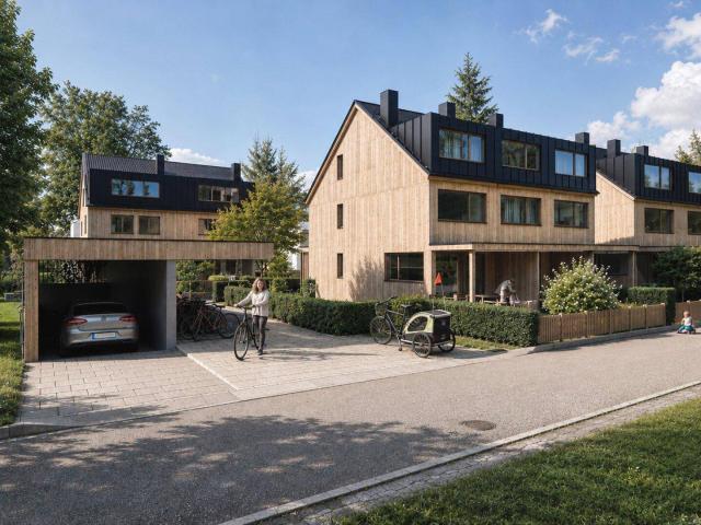 Feldkirch Tosters, Neubau 5 Zimmer Wohnung mit 102 m², eigener Keller und Garten Bezug Herbst 2026