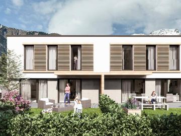 Fertigstellung demnächst! Reihenhaus in Hall im Erstbezug mit sonnigem Garten