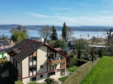 Ferienwohngefühl am Murtensee Maisonette mit Galerie & Vermietungspotenzial