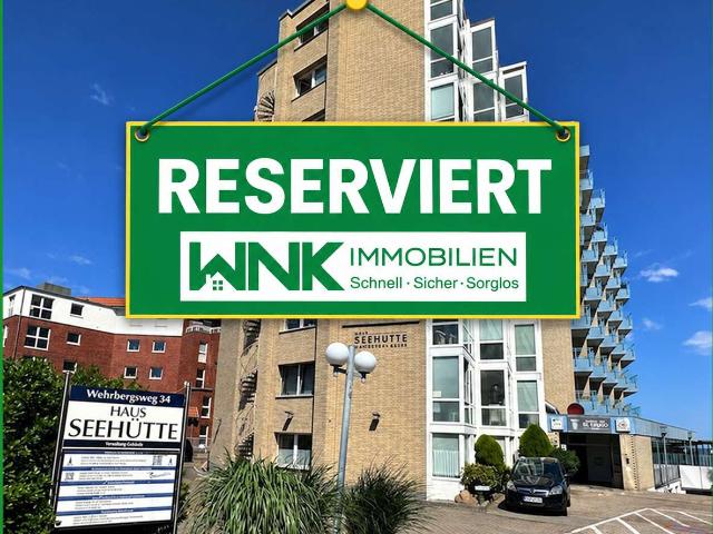Ferienwohnung in Duhnen – strandnah, mit Loggia, seitlichem Meerblick & etablierter Ferienvermietun