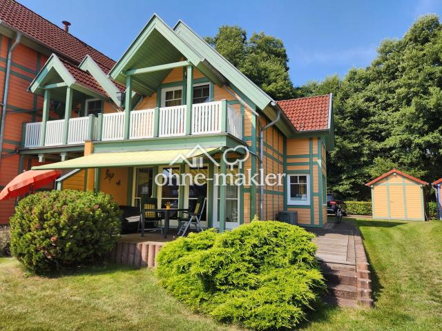 Ferienhaus mit eigenem Bootsliegeplatz